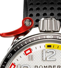 Load image into Gallery viewer, Bolt-68 Racing White and Black Watch