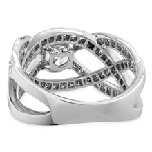 Load image into Gallery viewer, Intertwining Diamond Right Hand Ring