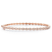 Load image into Gallery viewer, Lorelei Floral Diamond Bangle