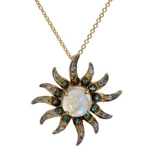Load image into Gallery viewer, Solstice Alexandrite and Diamond Pendant