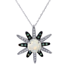 Load image into Gallery viewer, Gleam Alexandrite and Moonstone Pendant