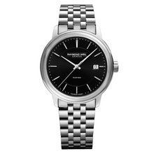 Load image into Gallery viewer, Maestro Men's Black Dial Automatic Watch