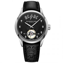 Load image into Gallery viewer, Freelancer AC/DC Limited Edition Black Leather Watch