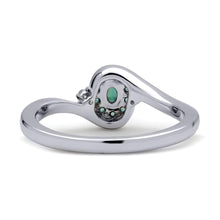 Load image into Gallery viewer, Halo Swirl Ring