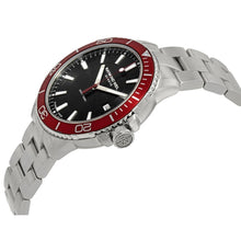 Load image into Gallery viewer, Tango Men's Steel Black and Red Diver Quartz Watch