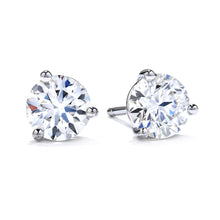 Load image into Gallery viewer, Three Prong Stud Earrings