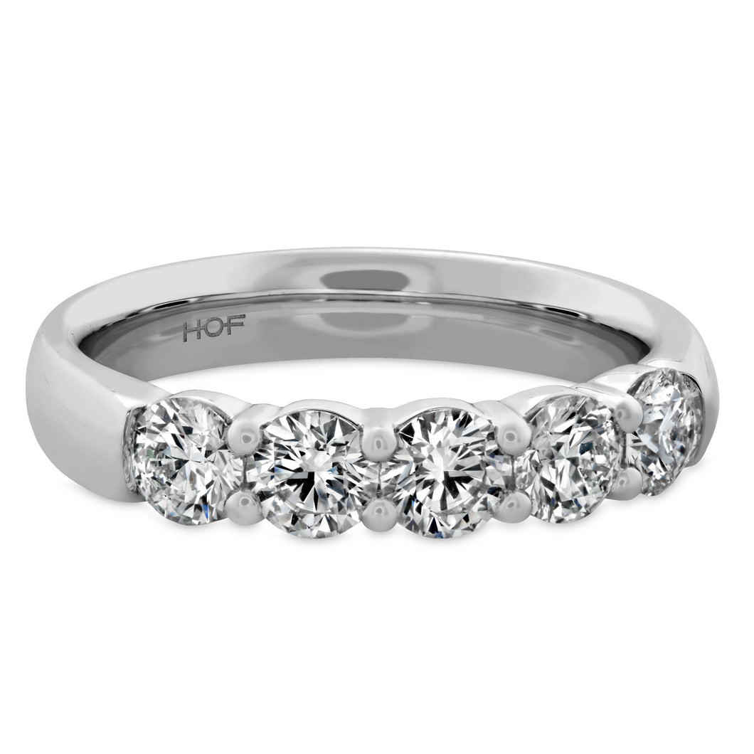 Five-Stone Wedding Band