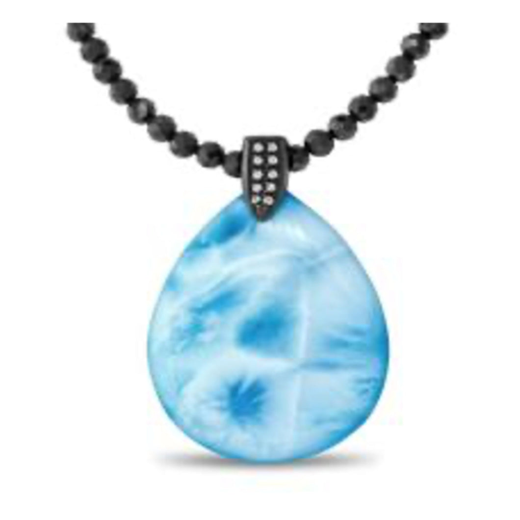 Galaxy Larimar Necklace