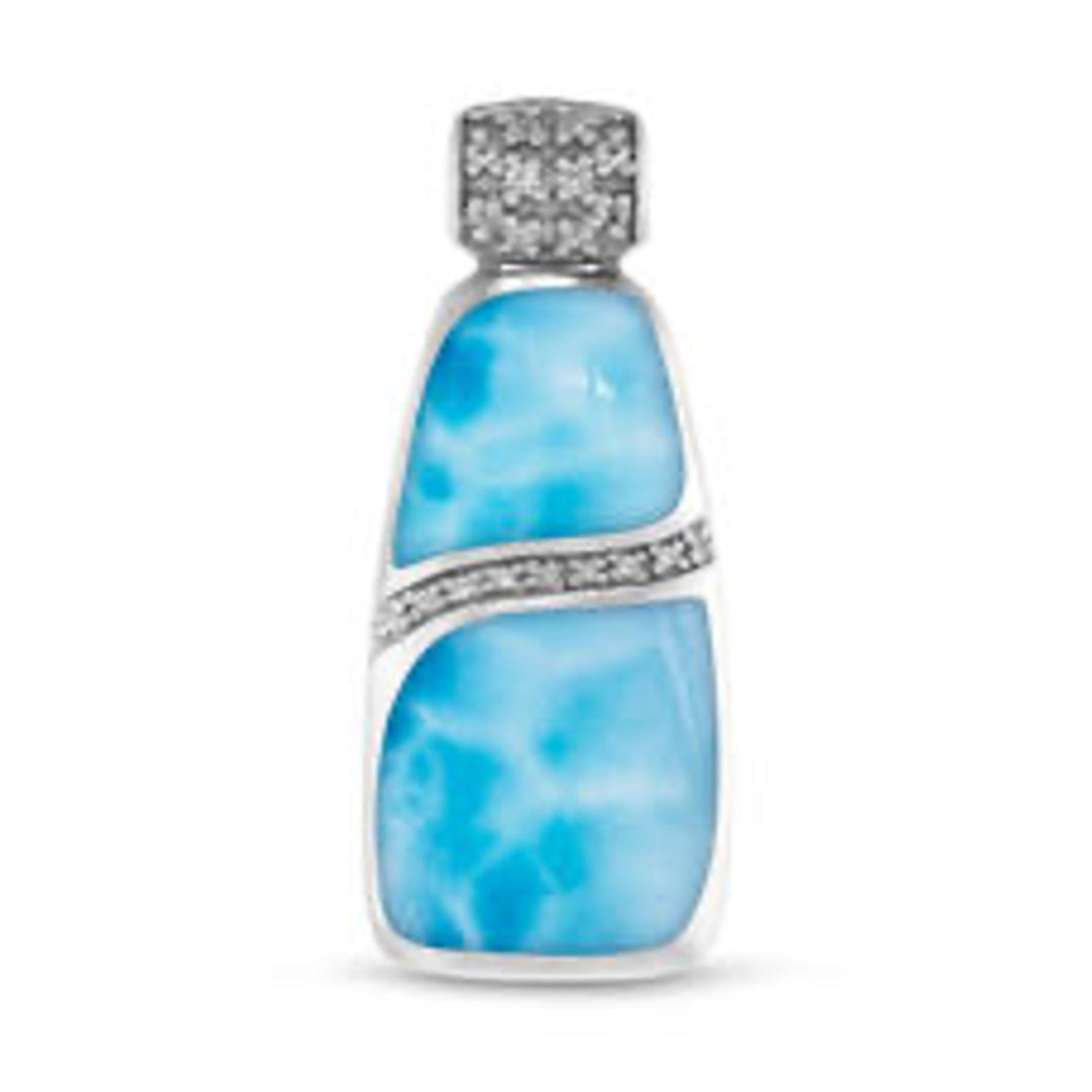 Marina Large Larimar Necklace