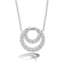 Load image into Gallery viewer, Optima Diamond Circle Pendant
