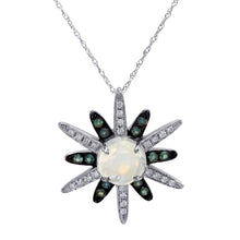 Load image into Gallery viewer, Gleam Alexandrite and Moonstone Pendant
