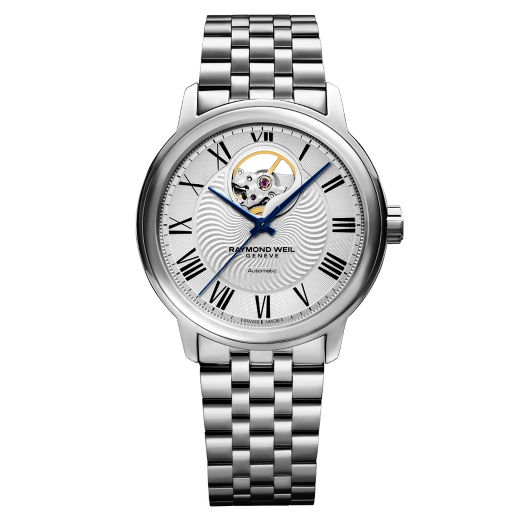 Maestro Silver Dial Stainless Steel Men's Watch