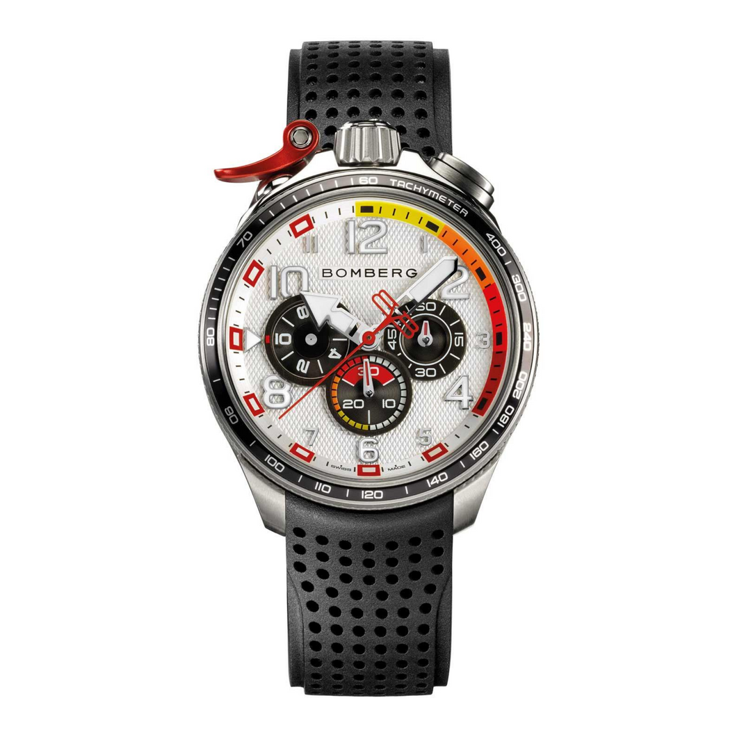Bolt-68 Racing White and Black Watch