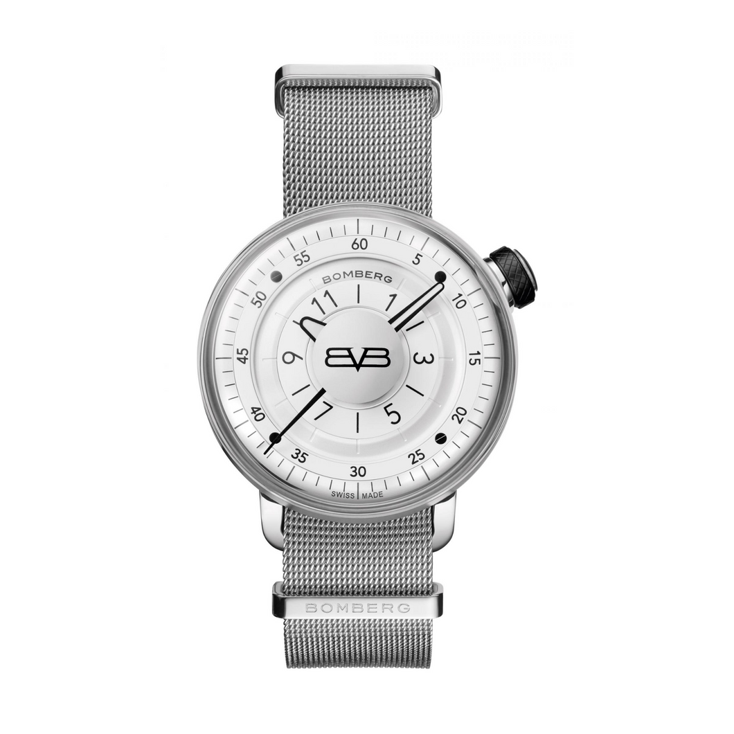 BB-01 Ivory & Silver Watch