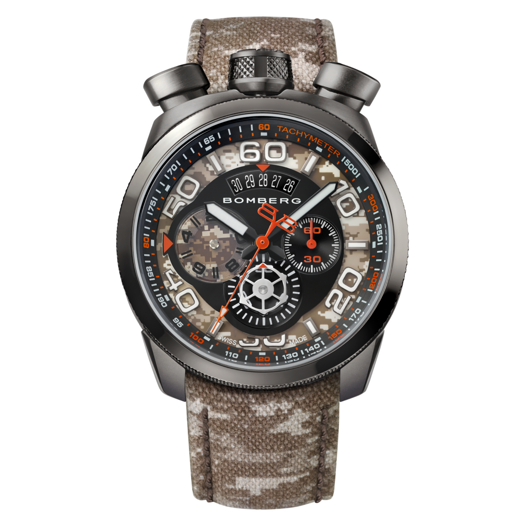 Bolt-68 Beige Military Chronograph Watch- Special Edition