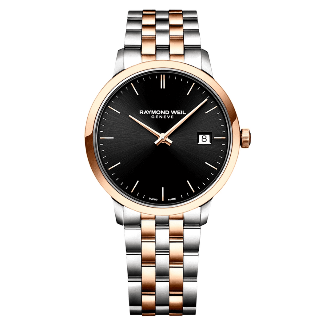Toccata Classic Men's Steel Black Dial Quartz Watch