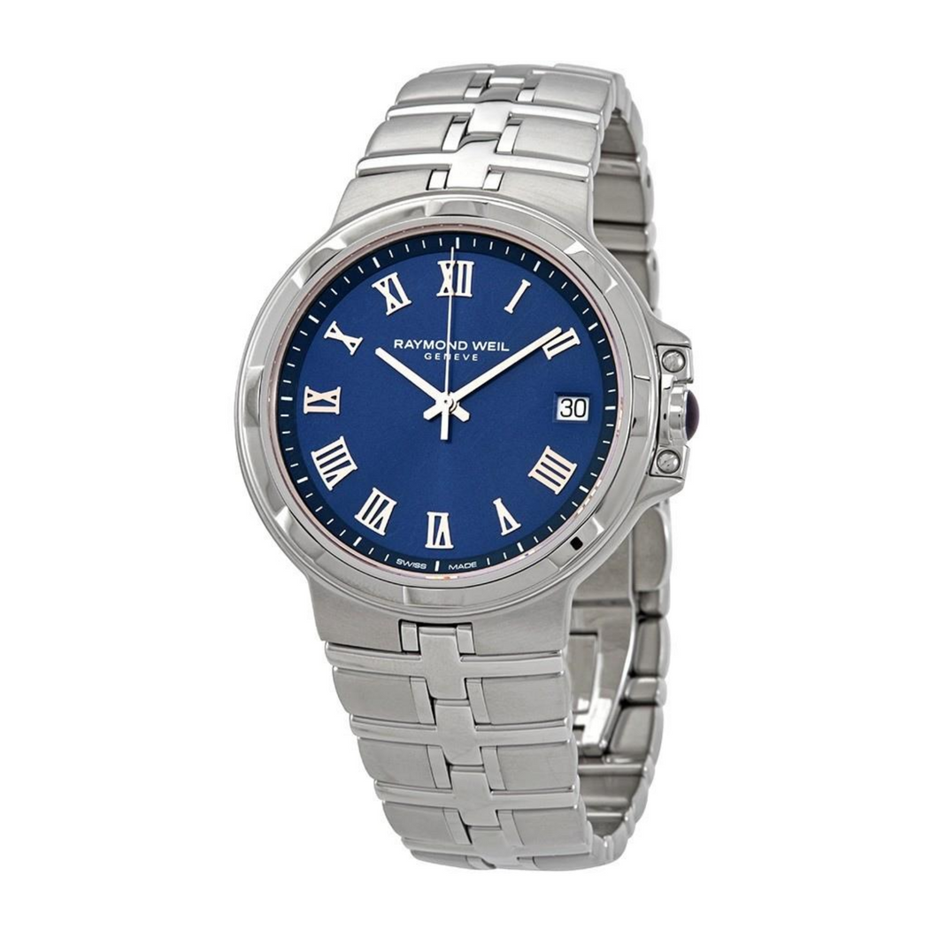 Parsifal Men's Blue Dial Quartz Watch
