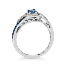 Load image into Gallery viewer, Le Vian 14K Vanilla Gold® Blueberry Sapphire Ring
